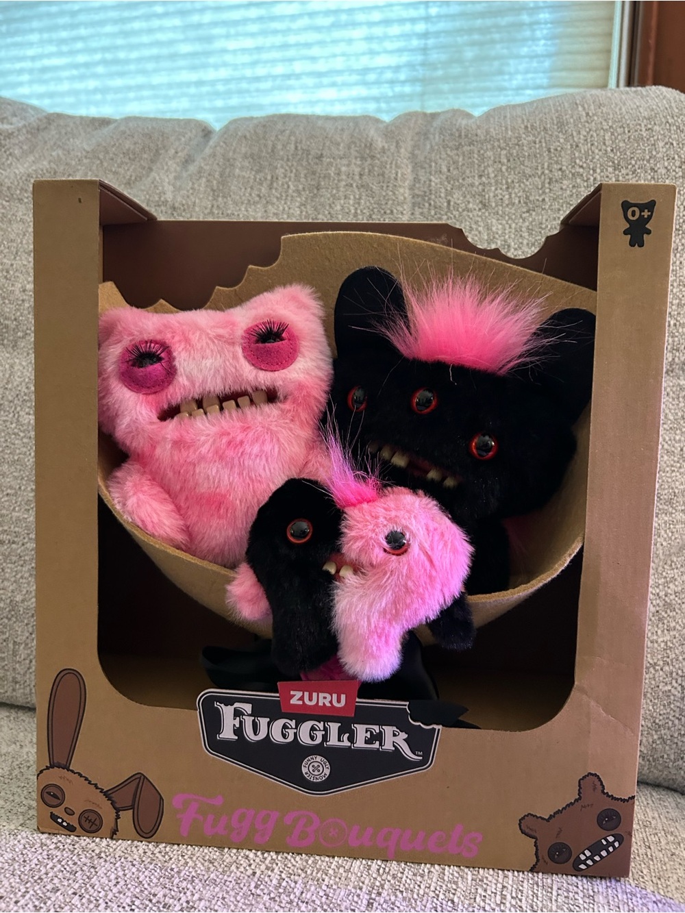ZURU Fuggler Plush Set - Pink & Black